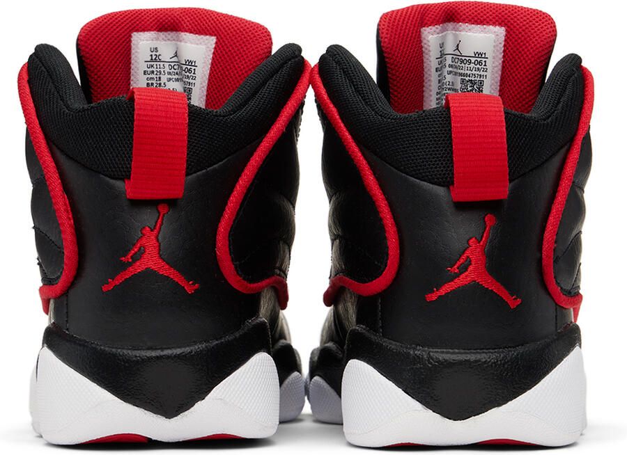 Nike Jordan Kids Black & Red Jordan Pro Strong Little Kids Sneakers