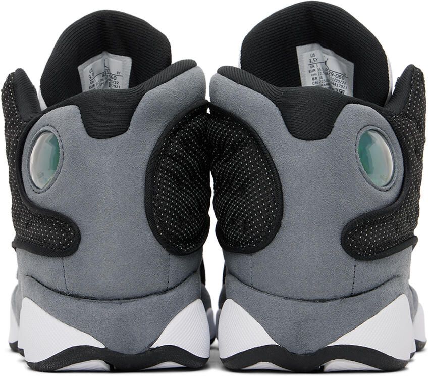 Nike Jordan Kids Gray & White Air Jordan 13 Retro Big Kids Sneakers