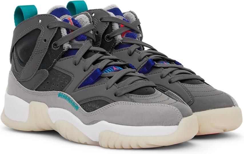 Nike Jordan Kids Gray Jumpman Two Trey Big Kids Sneakers - Picture 2