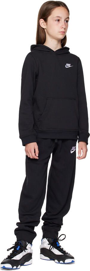 Nike Jordan Kids White & Black Jordan 6 Rings Big Kids Sneakers - Picture 4