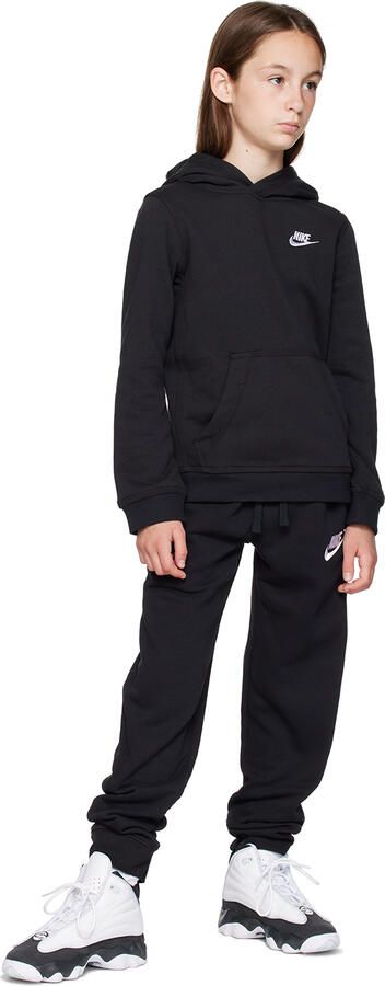 Nike Jordan Kids White & Black Jordan Pro Strong Big Kids Sneakers - Picture 4