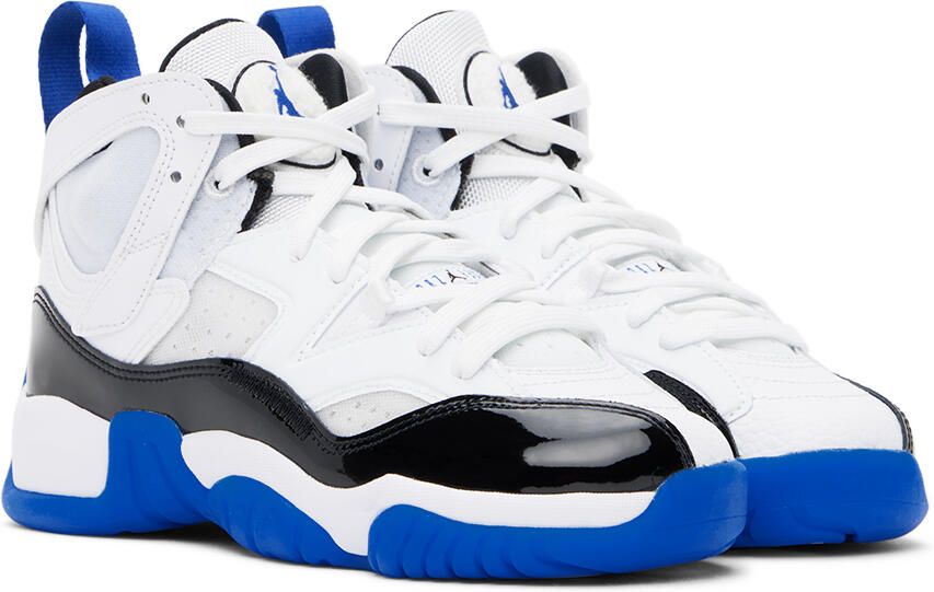 Nike Jordan Kids White Jumpman Two Trey Big Kids Sneakers - Picture 2