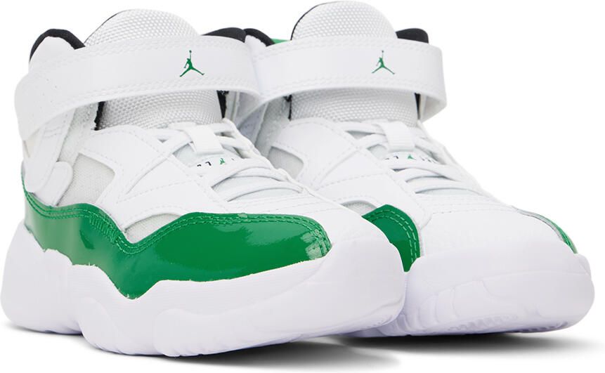 Nike Jordan Kids White Jumpman Two Trey Little Kids Sneakers - Picture 2