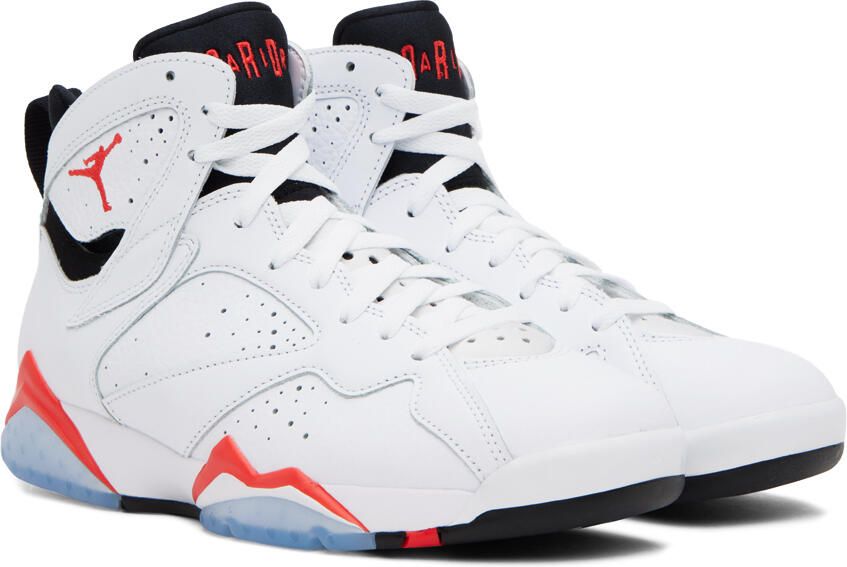 Nike Jordan White Air Jordan 7 Sneakers - Picture 2