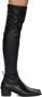 Juun.J Black High Long Boots - Thumbnail 1