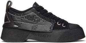 JW Anderson Black Chunky Low-Top Sneakers