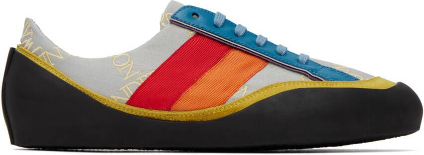 JW Anderson Gray & Multicolor Bubble Sneakers