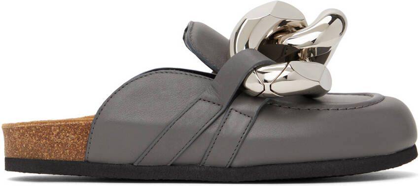 JW Anderson Gray Chain Mules