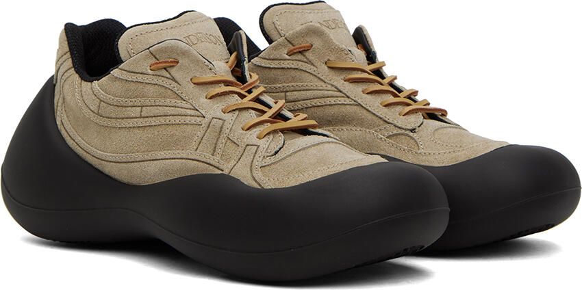 JW Anderson Beige Bumper Hike Sneakers - Picture 2