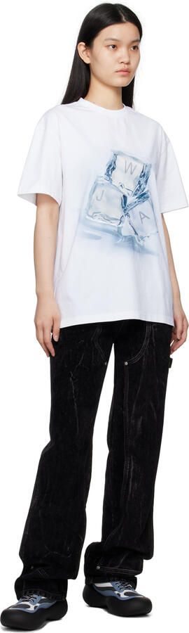 JW Anderson Black & Blue Bumper Hike Sneakers - Picture 4