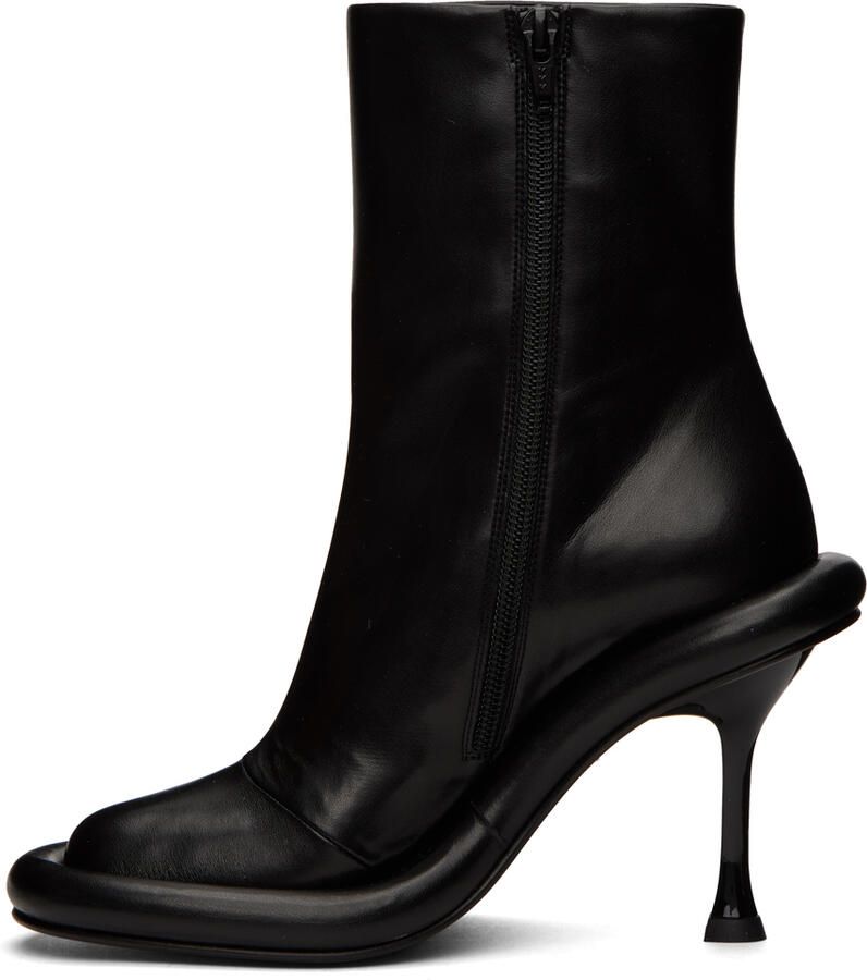 JW Anderson Black Bumper-Tube Boots - Picture 2