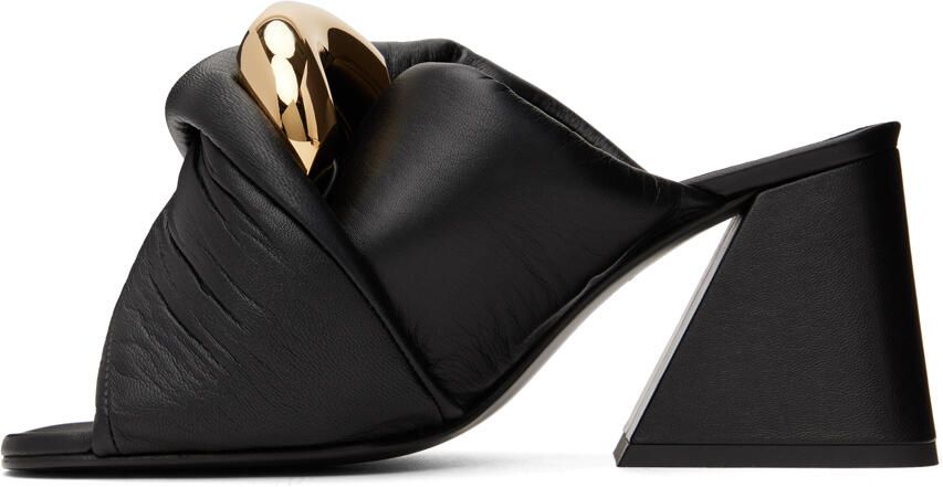 JW Anderson Black Chain Twist Mules - Picture 3