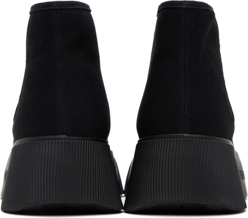 JW Anderson Black High Top Sneakers