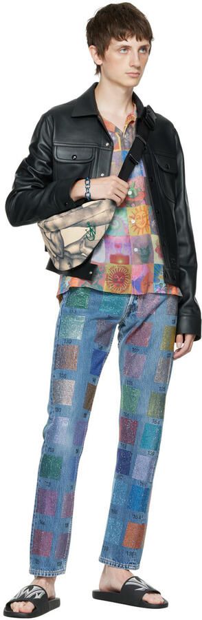 JW Anderson Black Pool Slides - Picture 3