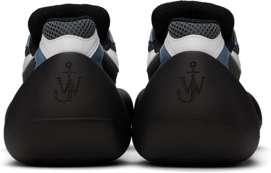 JW Anderson Blue & Black Bumper Hike Low Top Sneakers - Picture 5