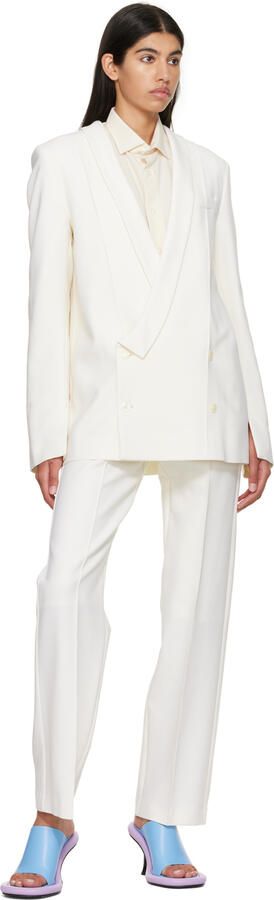 JW Anderson Blue Bumper-Tube Mules - Picture 4