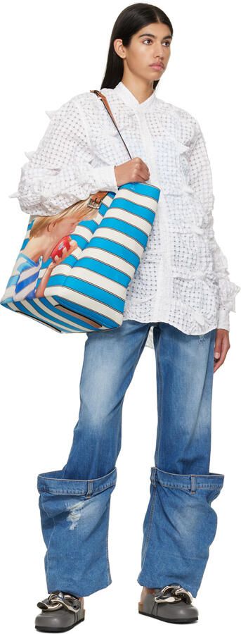 JW Anderson Gray Chain Mules - Picture 4