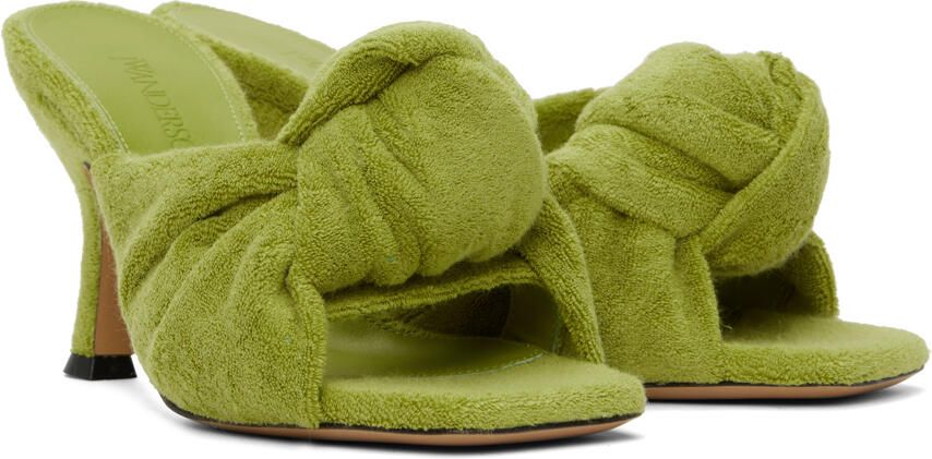JW Anderson Green Knot Mules - Picture 2