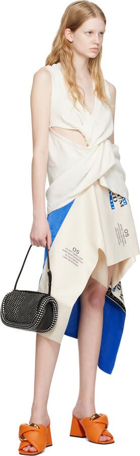 JW Anderson Orange Chain Twist Mules - Picture 4