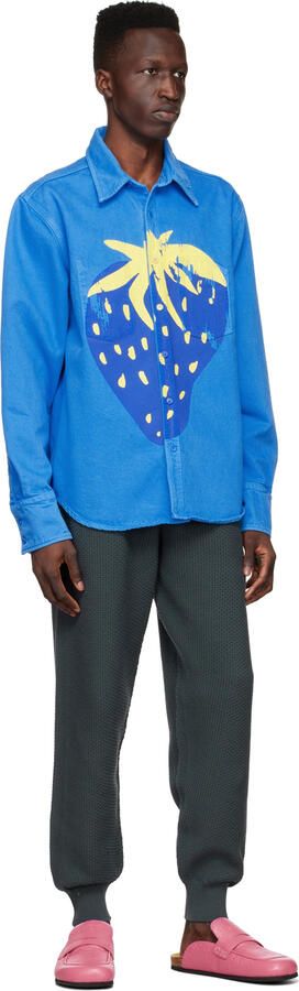 JW Anderson Pink Mule Loafers - Picture 4