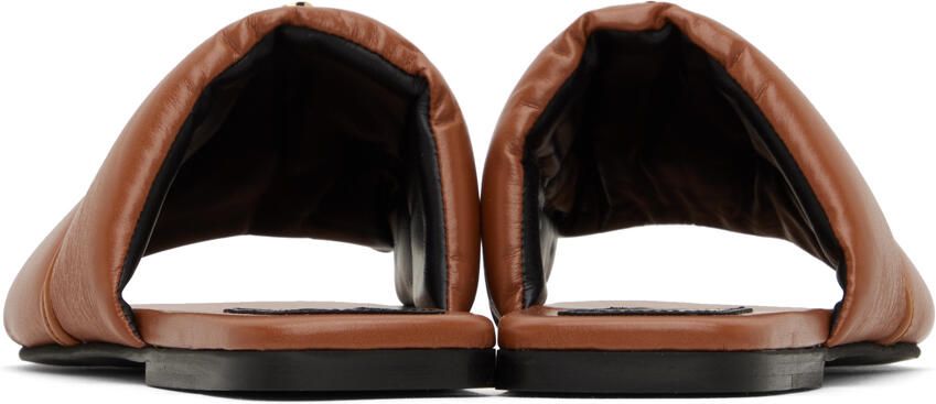 JW Anderson Tan Anchor Slides