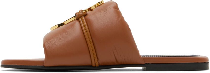 JW Anderson Tan Anchor Slides - Picture 3