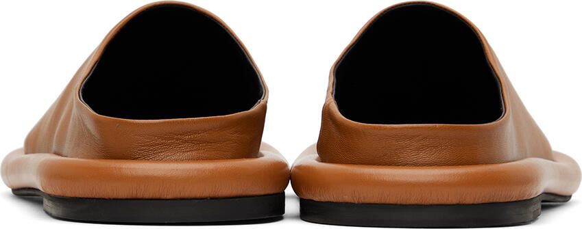 JW Anderson Tan Bumper Tube Slippers - Picture 3