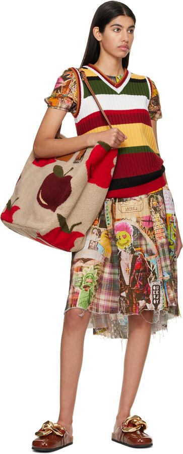 JW Anderson Tan Chain Mules - Picture 4