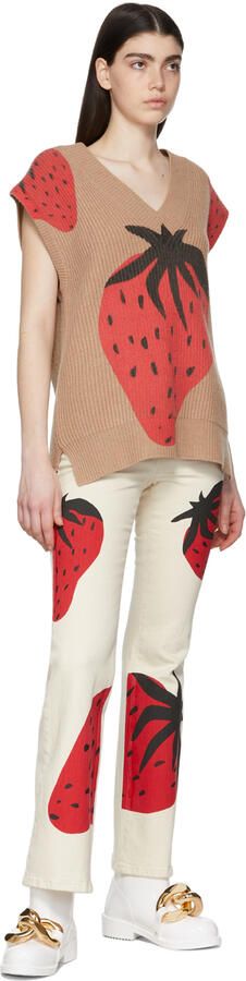 JW Anderson White Rubber Chain Boots - Picture 4