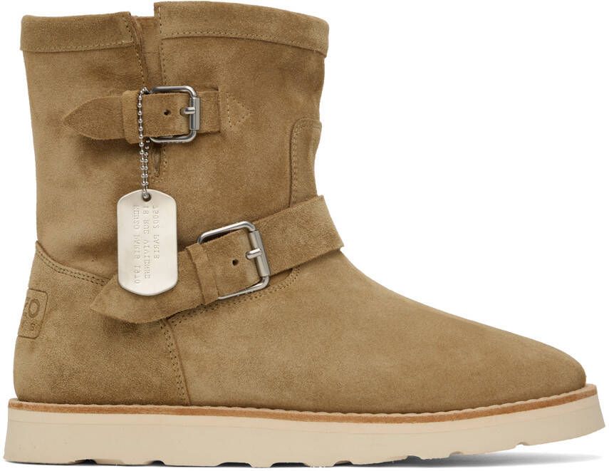 Kenzo Brown cozy Boots