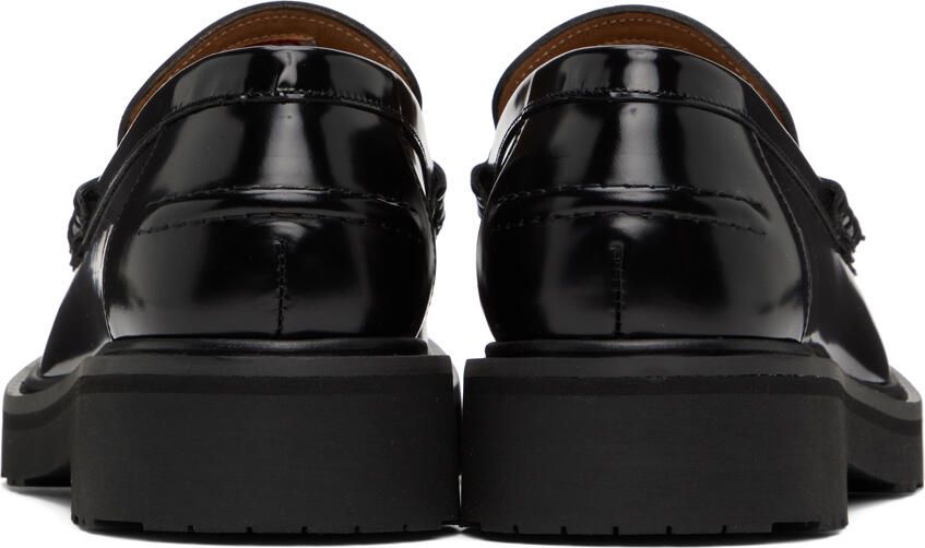 Kenzo Black Paris smile Loafers