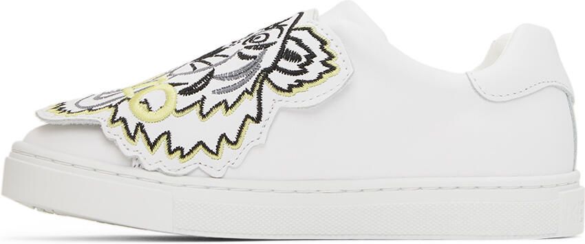 Kenzo Kids White Tiger Sneakers - Picture 3
