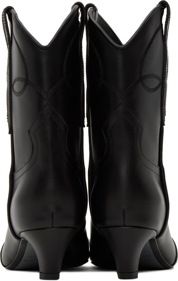 KHAITE Black Dallas Boots - Picture 3