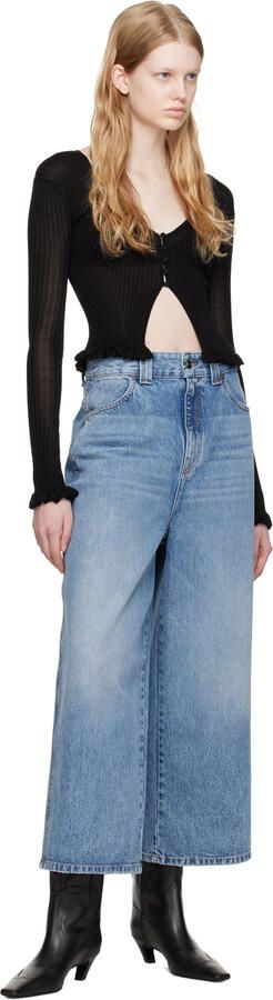 KHAITE Black Dallas Boots - Picture 4