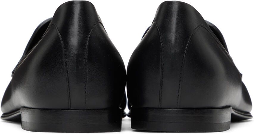 KHAITE Black 'The Pippen' Loafers