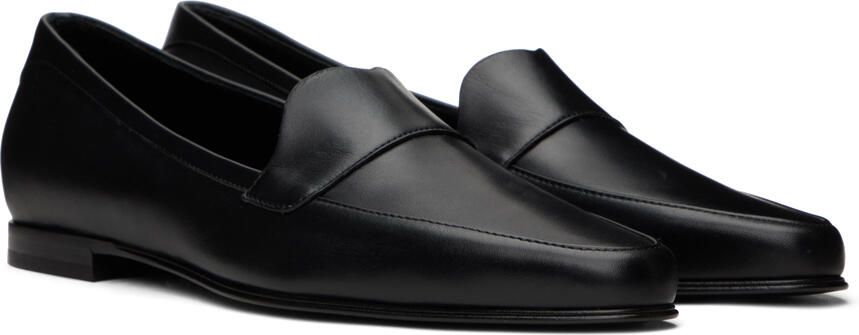 KHAITE Black 'The Pippen' Loafers - Picture 2