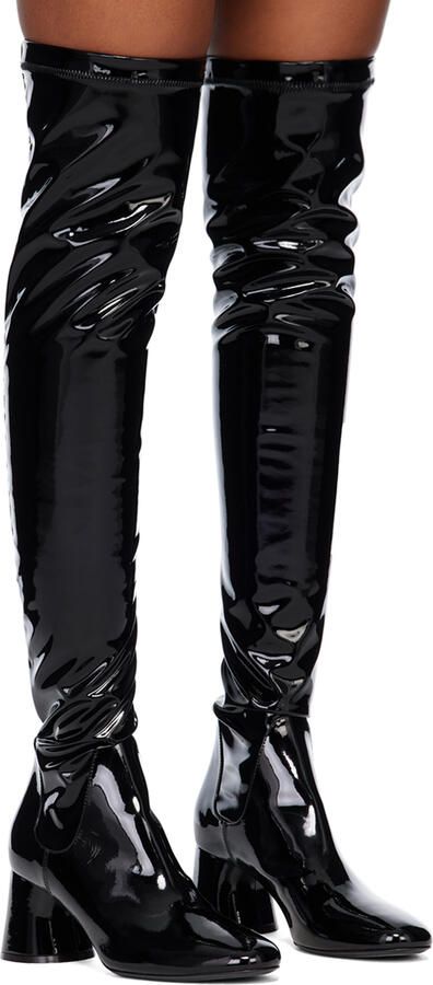 KHAITE Black Wythe Boots - Picture 2