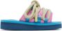KidSuper Blue & Pink Suicoke Edition Lace Sandals - Thumbnail 1