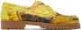 KidSuper Yellow Painted Lug Loafers - Thumbnail 1