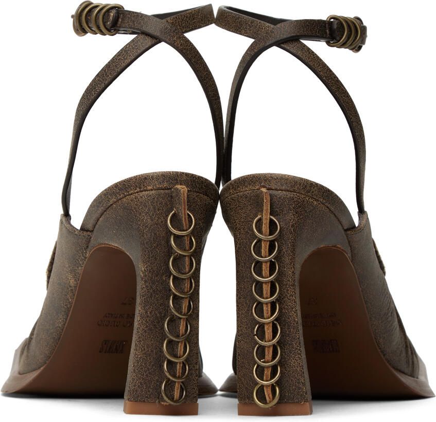 KNWLS Brown Hellz Mules