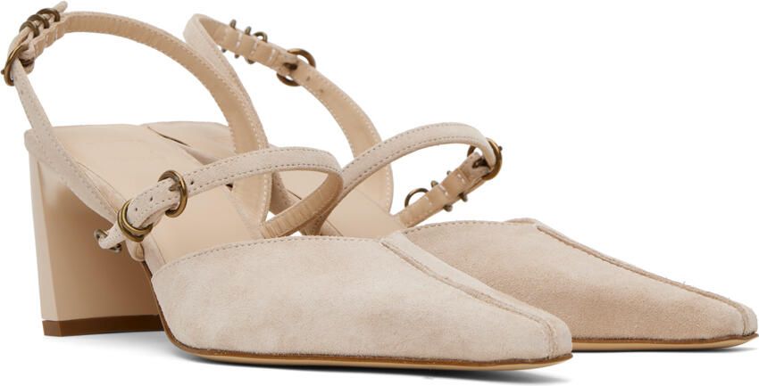 KNWLS Pink Serpent Mules - Picture 3