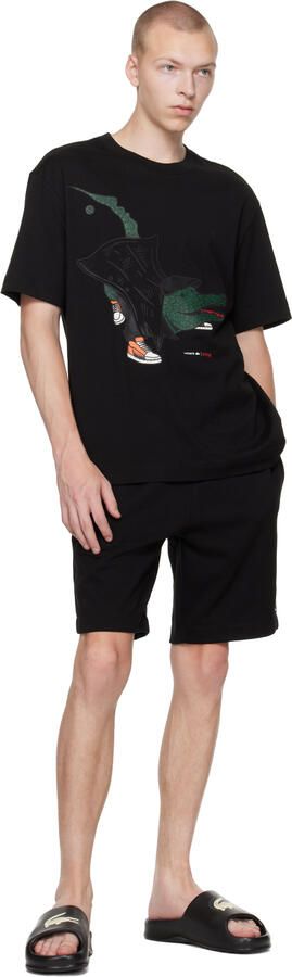 Lacoste Black Serve 2.0 Slides - Picture 4