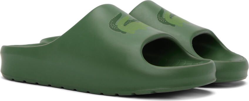 Lacoste Green Croco 2.0 Slides - Picture 2