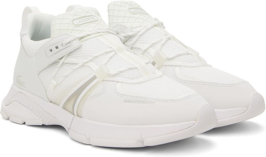 Lacoste White L003 Sneakers - Picture 2