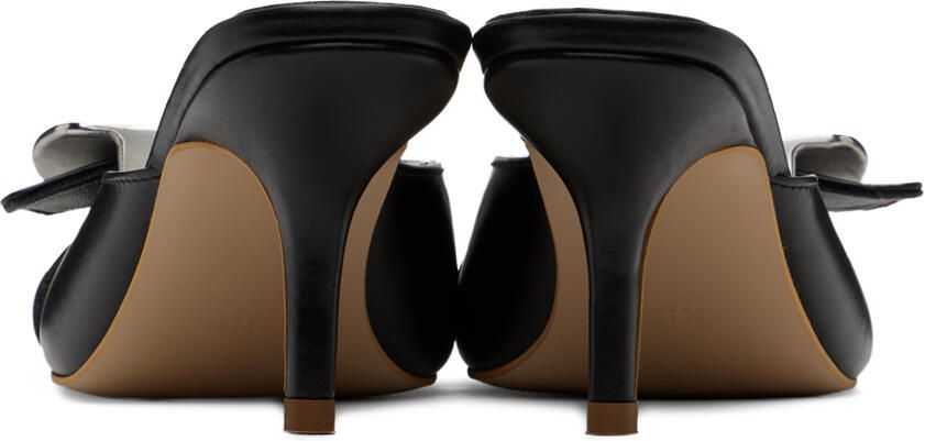 Lado Bokuchava Black Buckle Heels