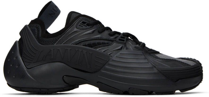Lanvin Black Flash-X Sneakers