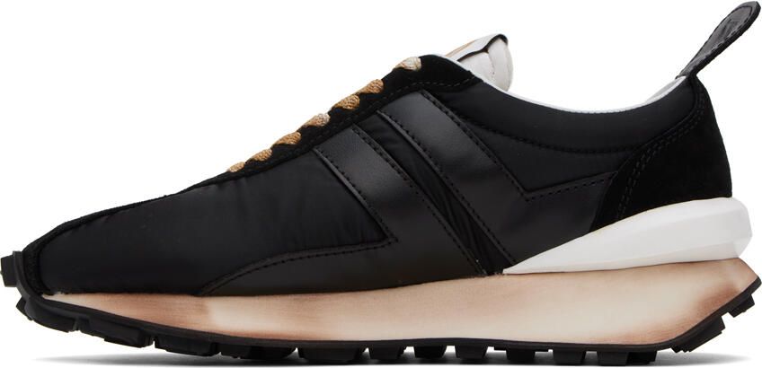 Lanvin Black BUMPR Sneakers - Picture 4