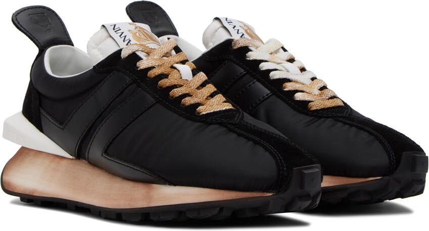 Lanvin Black BUMPR Sneakers - Picture 3