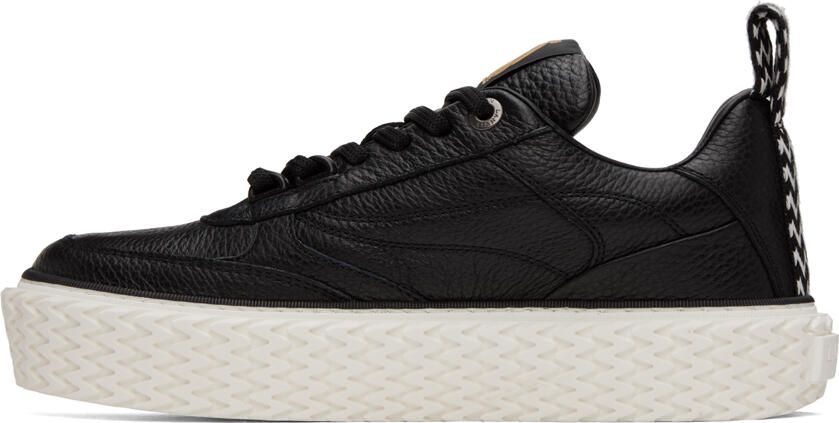 Lanvin Black Curbies Sneakers - Picture 3
