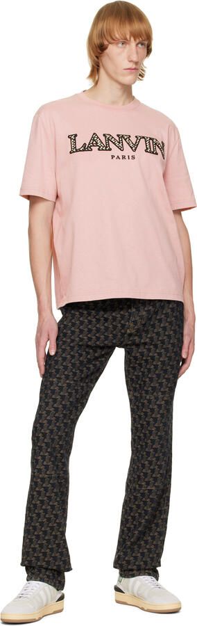 Lanvin Gray & Green Clay Sneakers - Picture 4